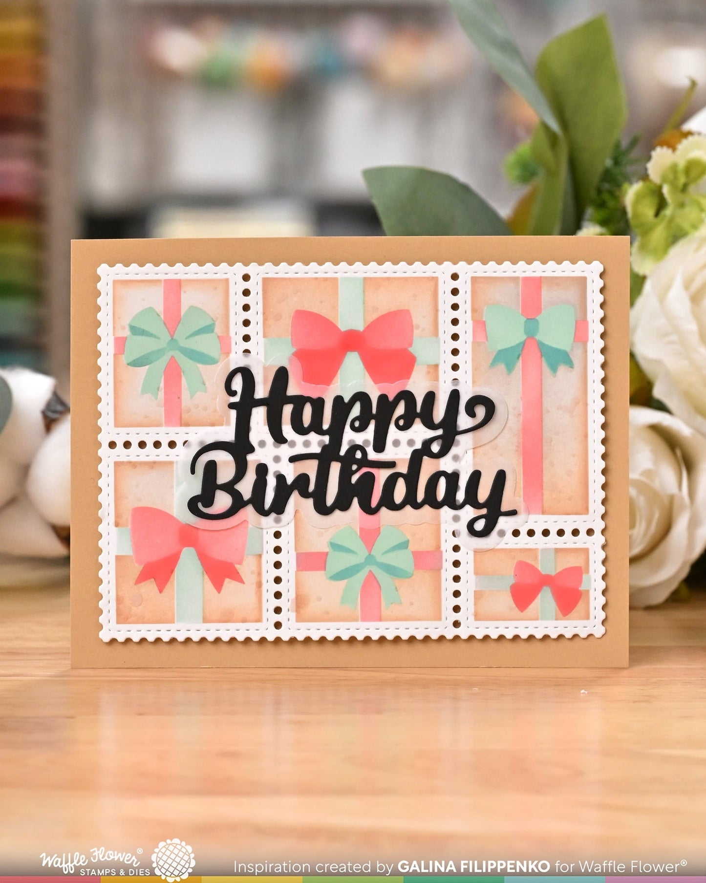 Postage Collage Gifts Die 
