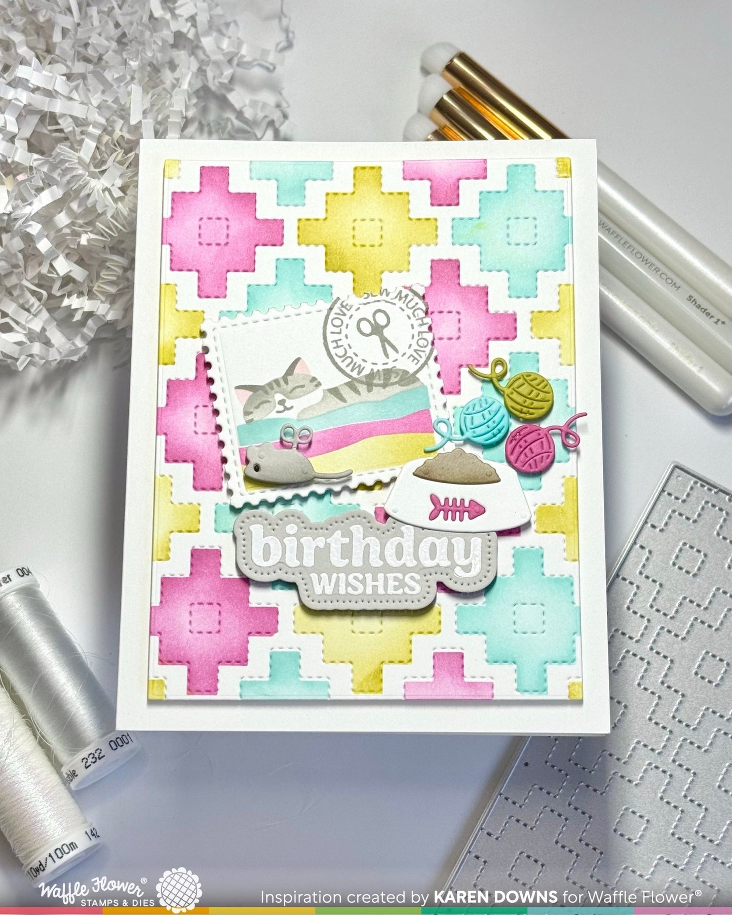 Happy Birthday Piercing Die