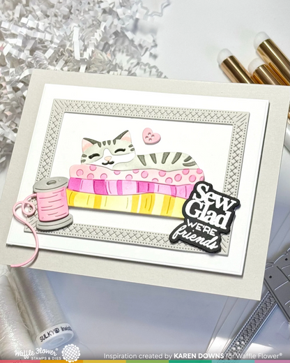 Fabric Lover Die-n-stencil 