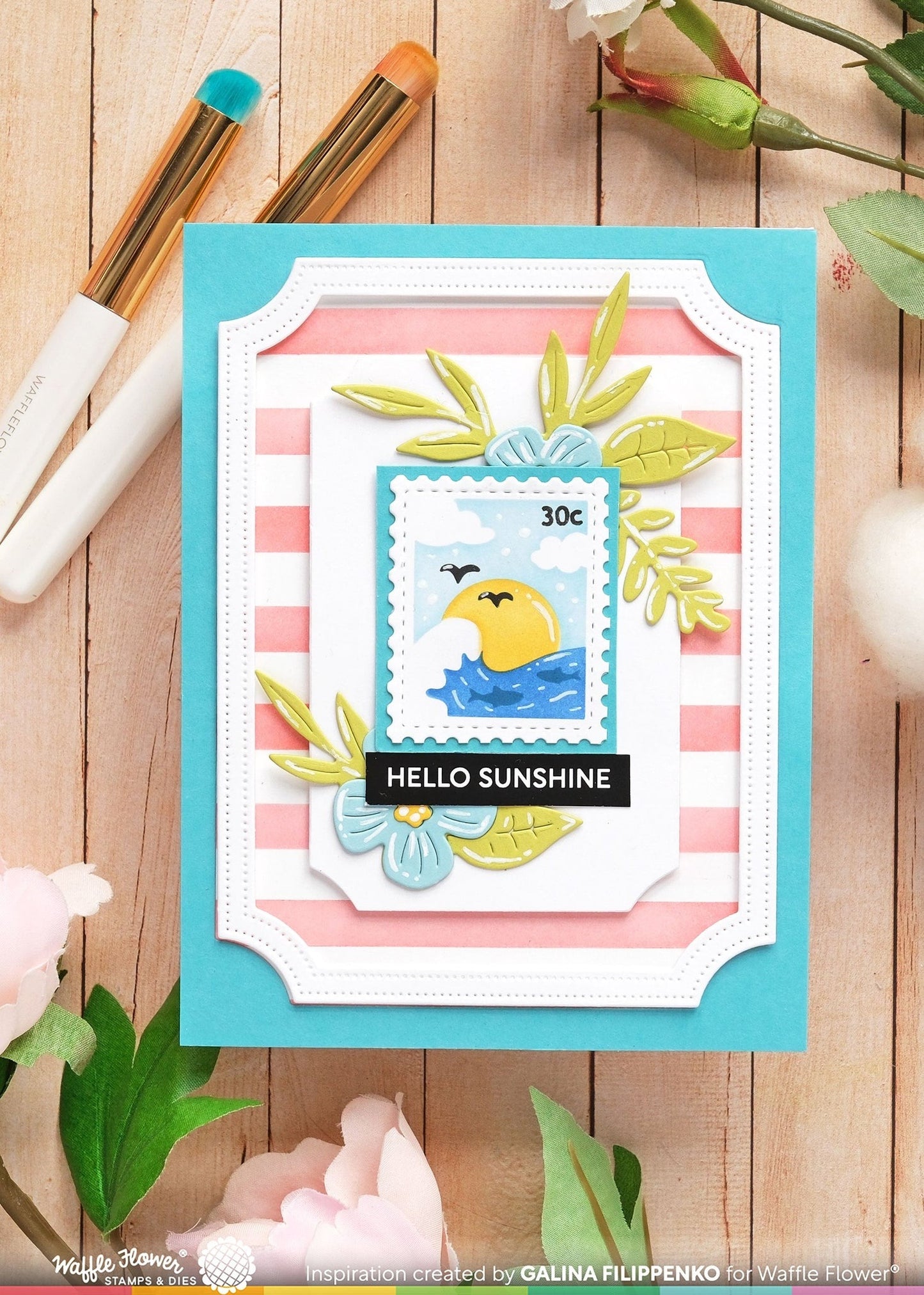 Two-step Mixed Stripes Stencils