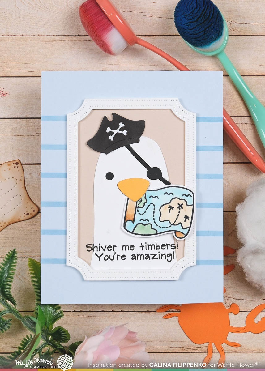 Treasure Hunt Sentiments Stamp Set 