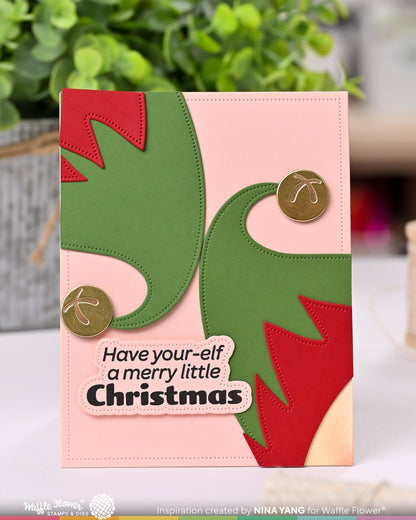 Elf-tastic Sentiments Stamp & Die 