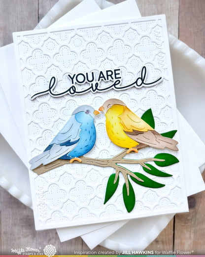 Birdie Duo Die-n-Stencil 