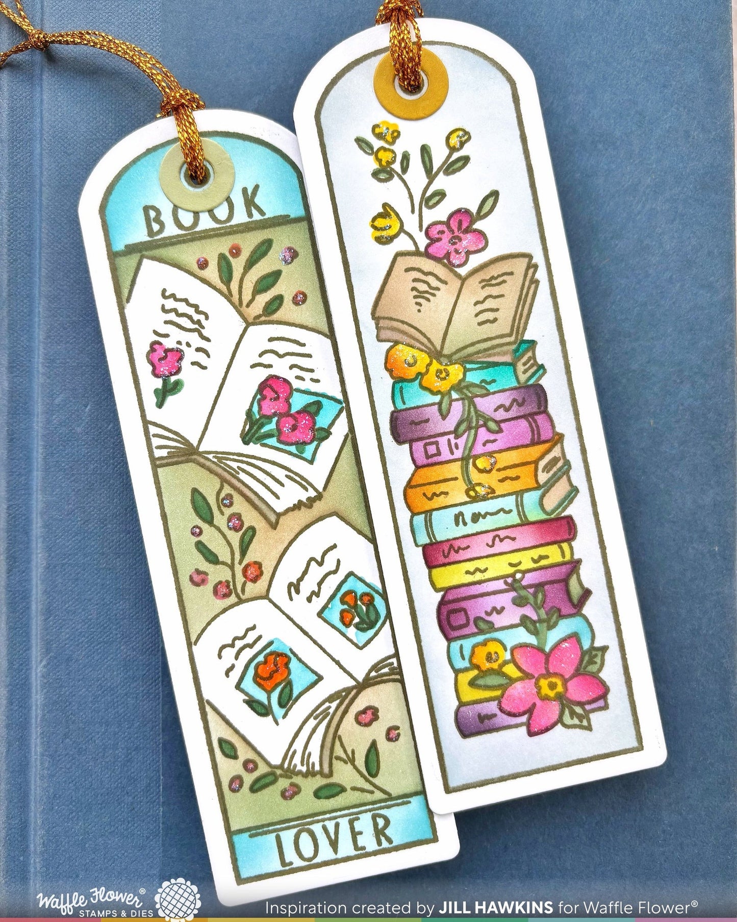 Round Bookmark - Book Lover Stamp Set 