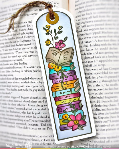 Round Bookmark - Book Lover Stamp Set 