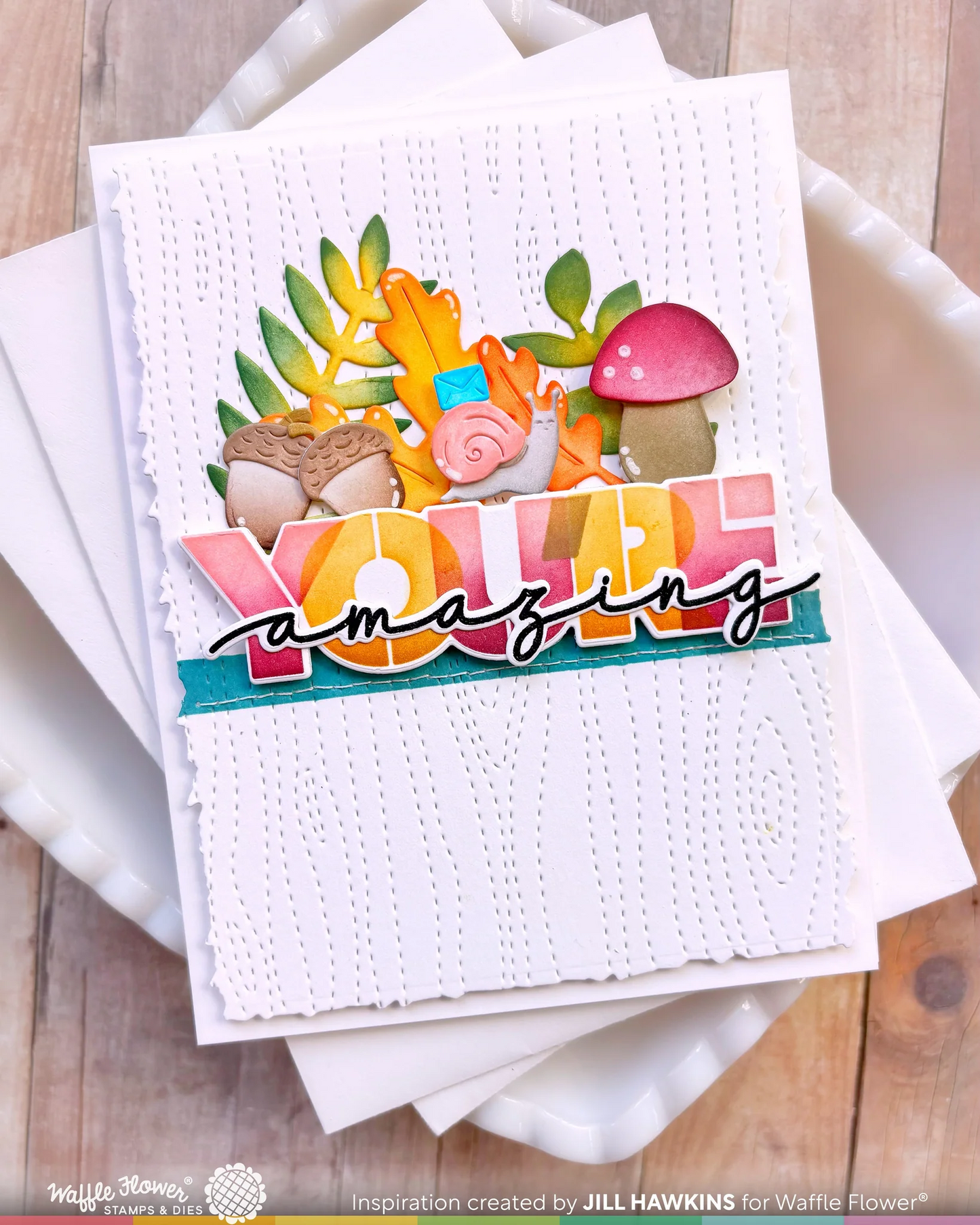 Overlapping You're Additions Stamp & Die