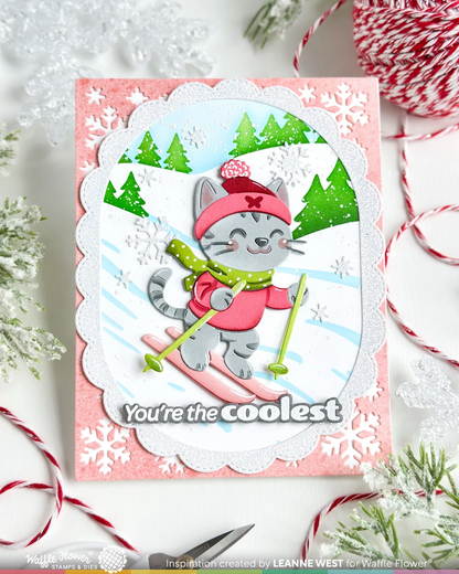 Cool Cat Die-n-stencil 