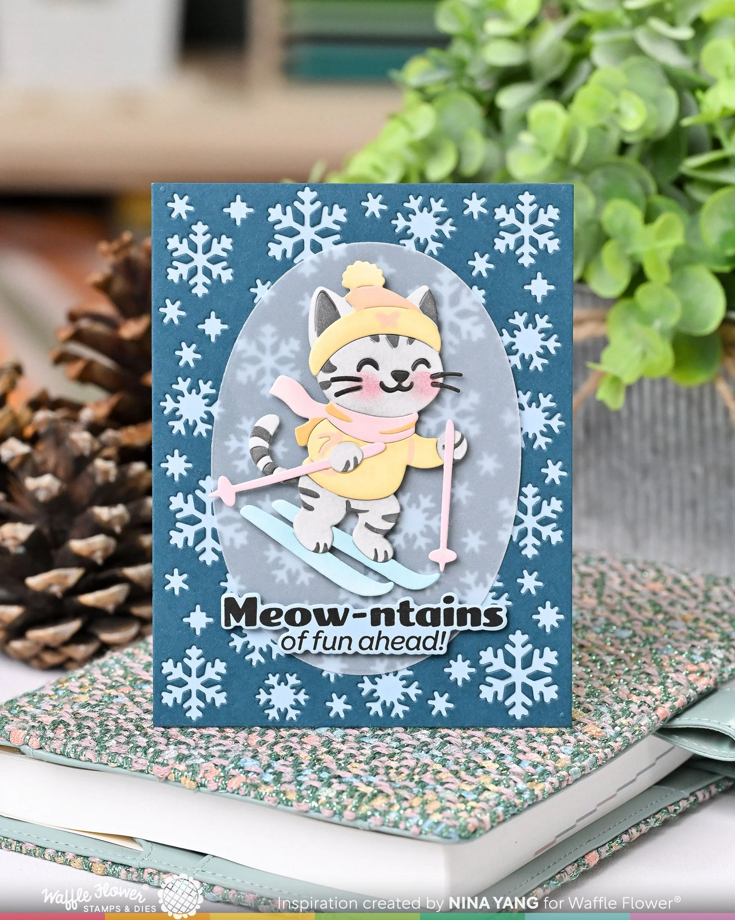 Pawder Day Sentiments Stamp & Die