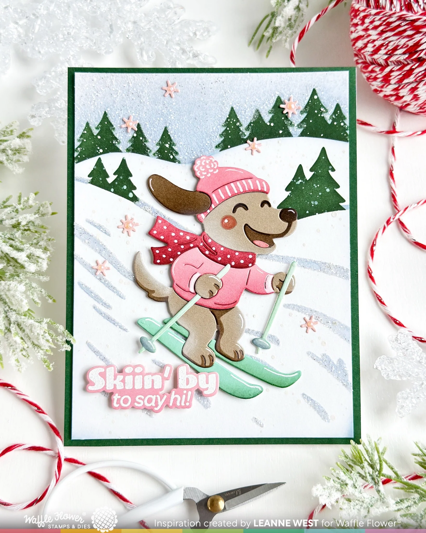 Pawder Day Sentiments Stamp & Die