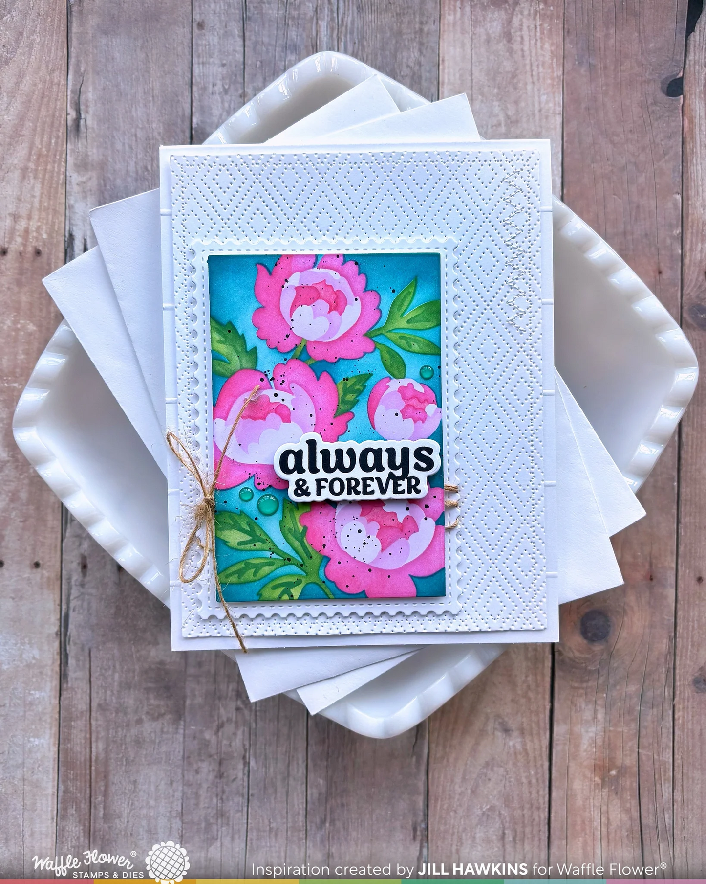 Love You More Sentiments Stamp Set 