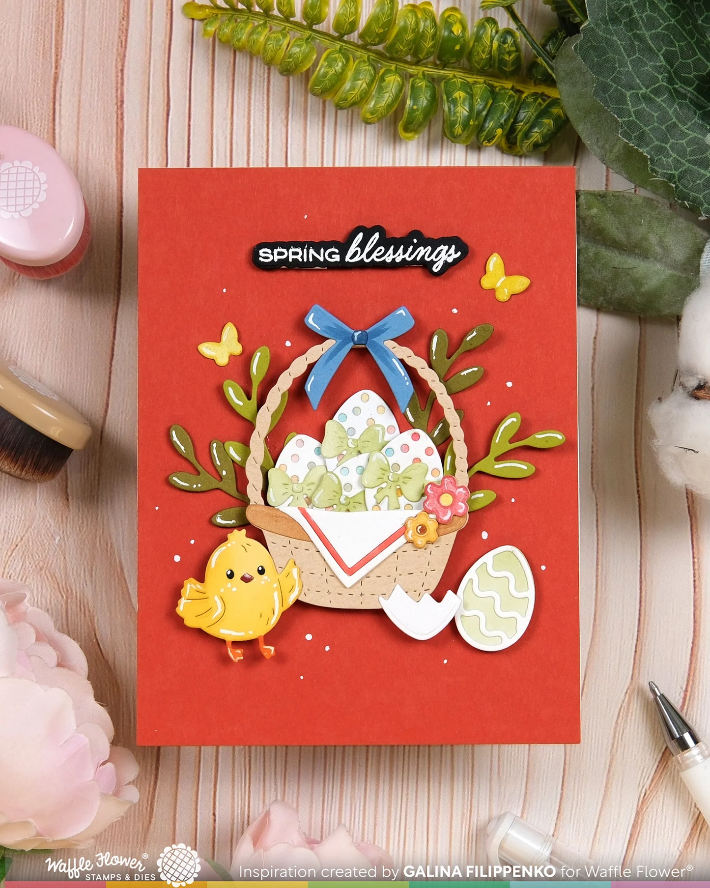 Basketful Sentiments Stamp Set 