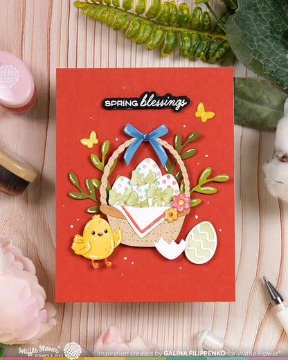 Basketful Sentiments Stamp Set 