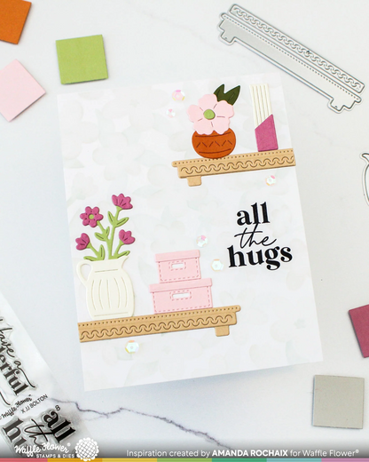Floral Shelf Die 