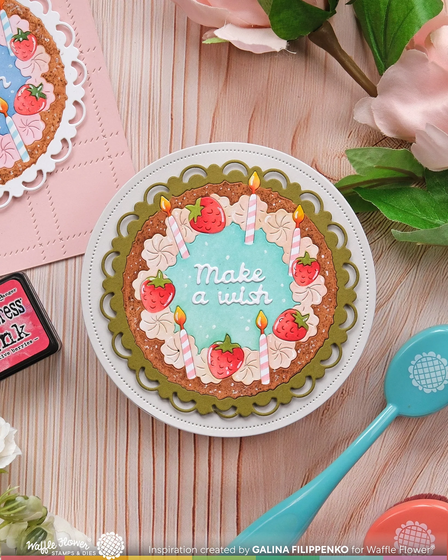 Cake Focal Die-n-Stencil 