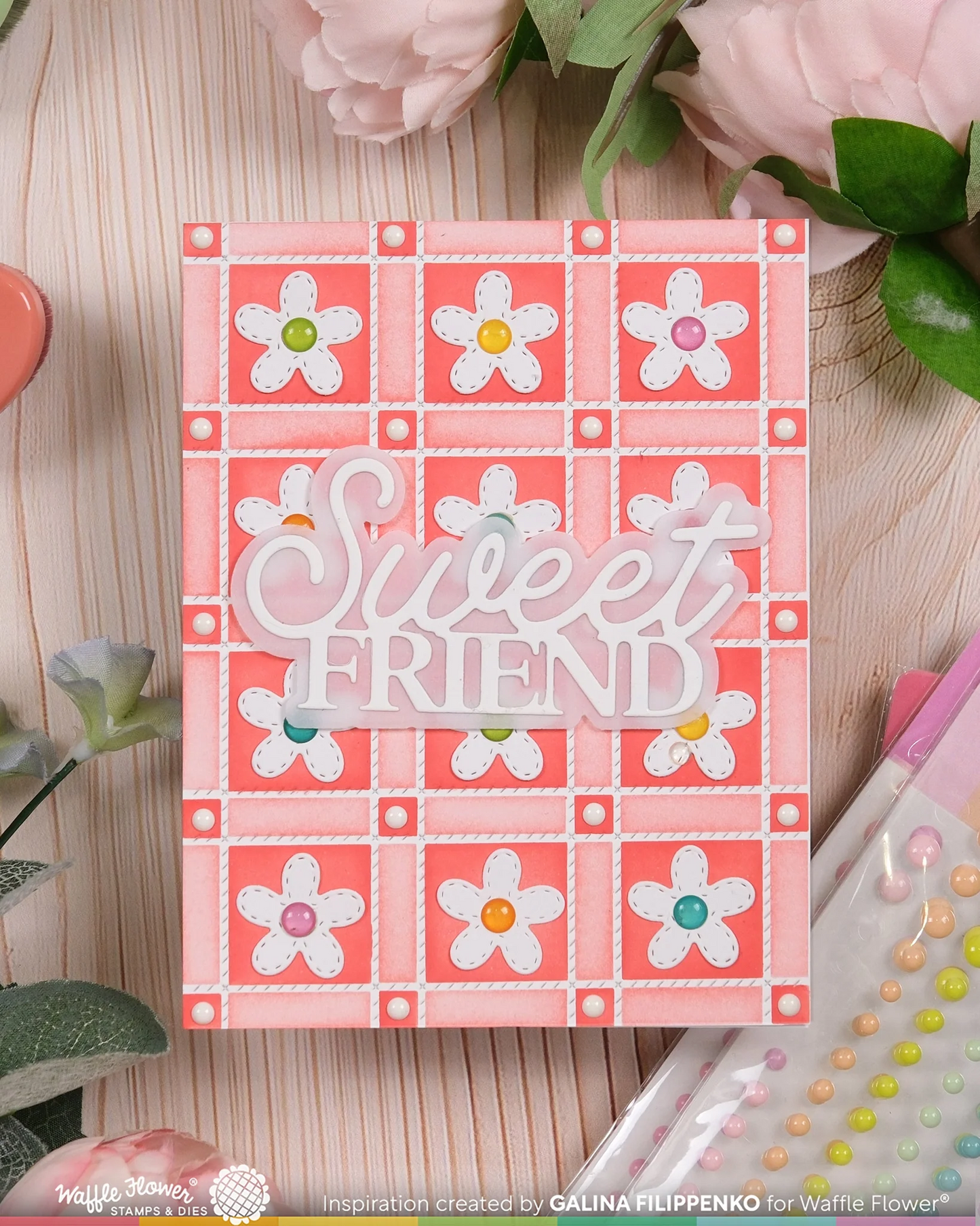 Picnic Plaid Stencil 