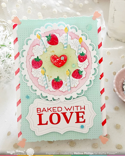 Cake Focal Die-n-Stencil 