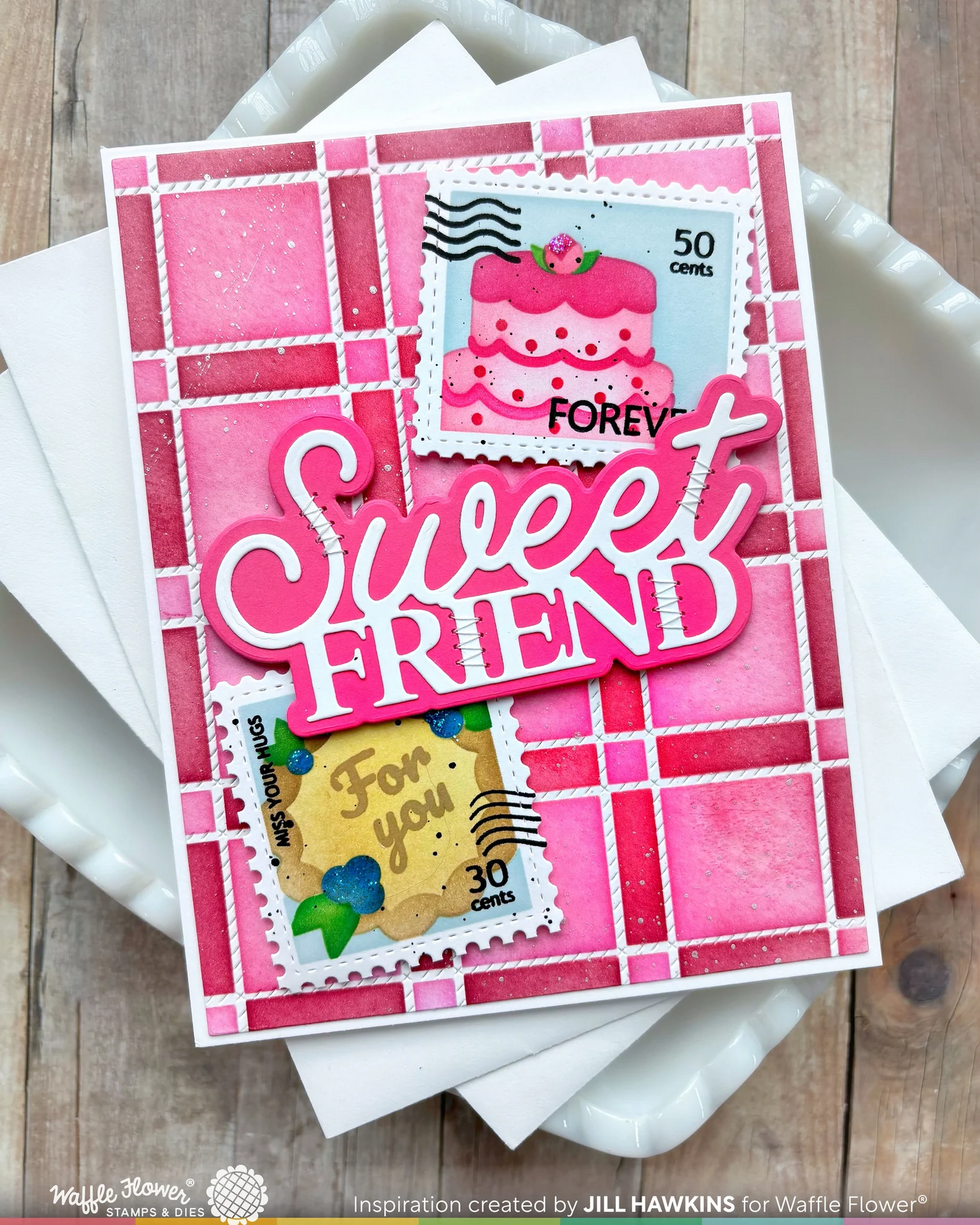 Picnic Plaid Stencil 