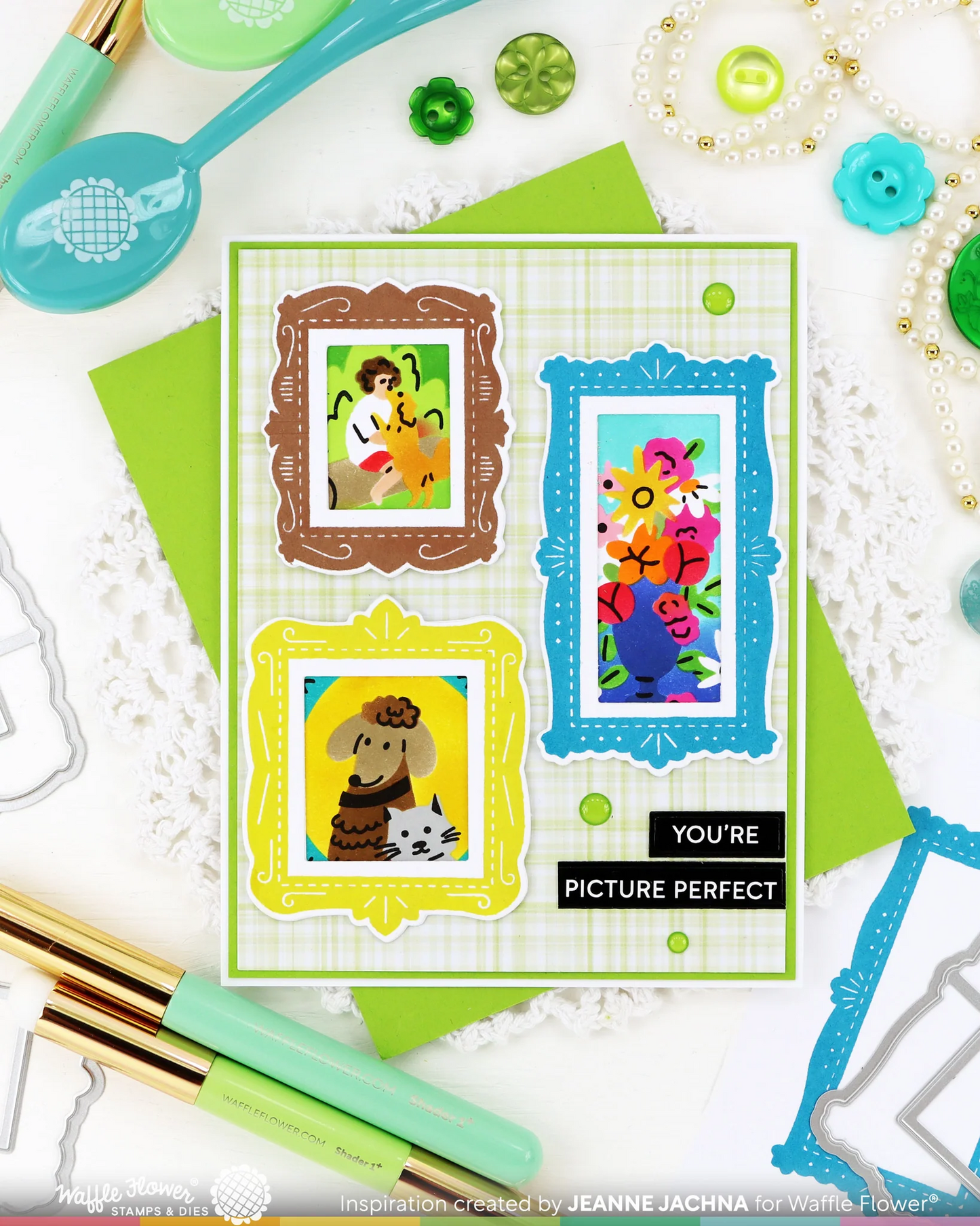 Postage Collage Frames Stamp & Die 