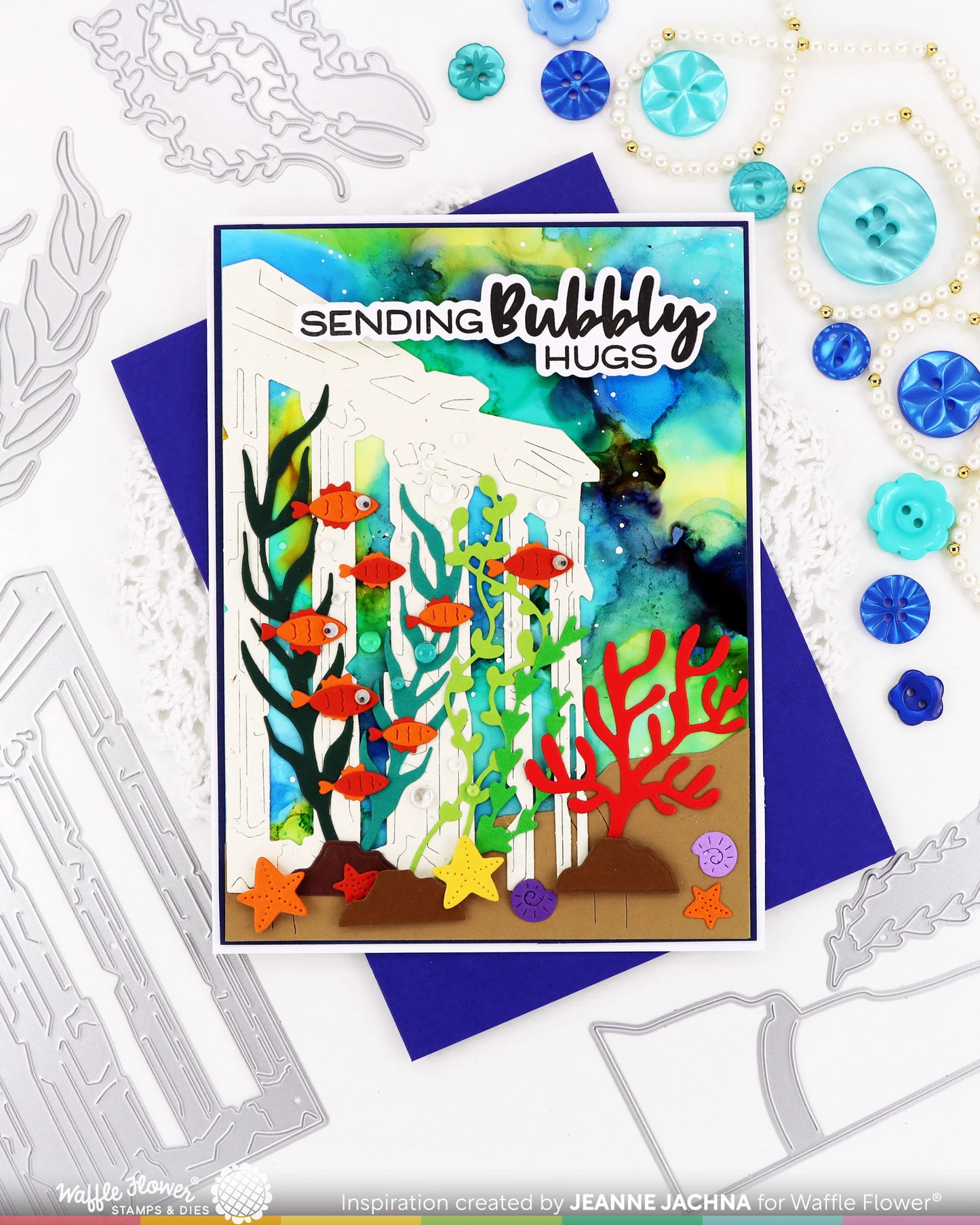 Bubbly Sentiments Stamp Set 