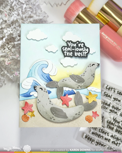 Seal-a-brate Sentiments Stamp & Die 
