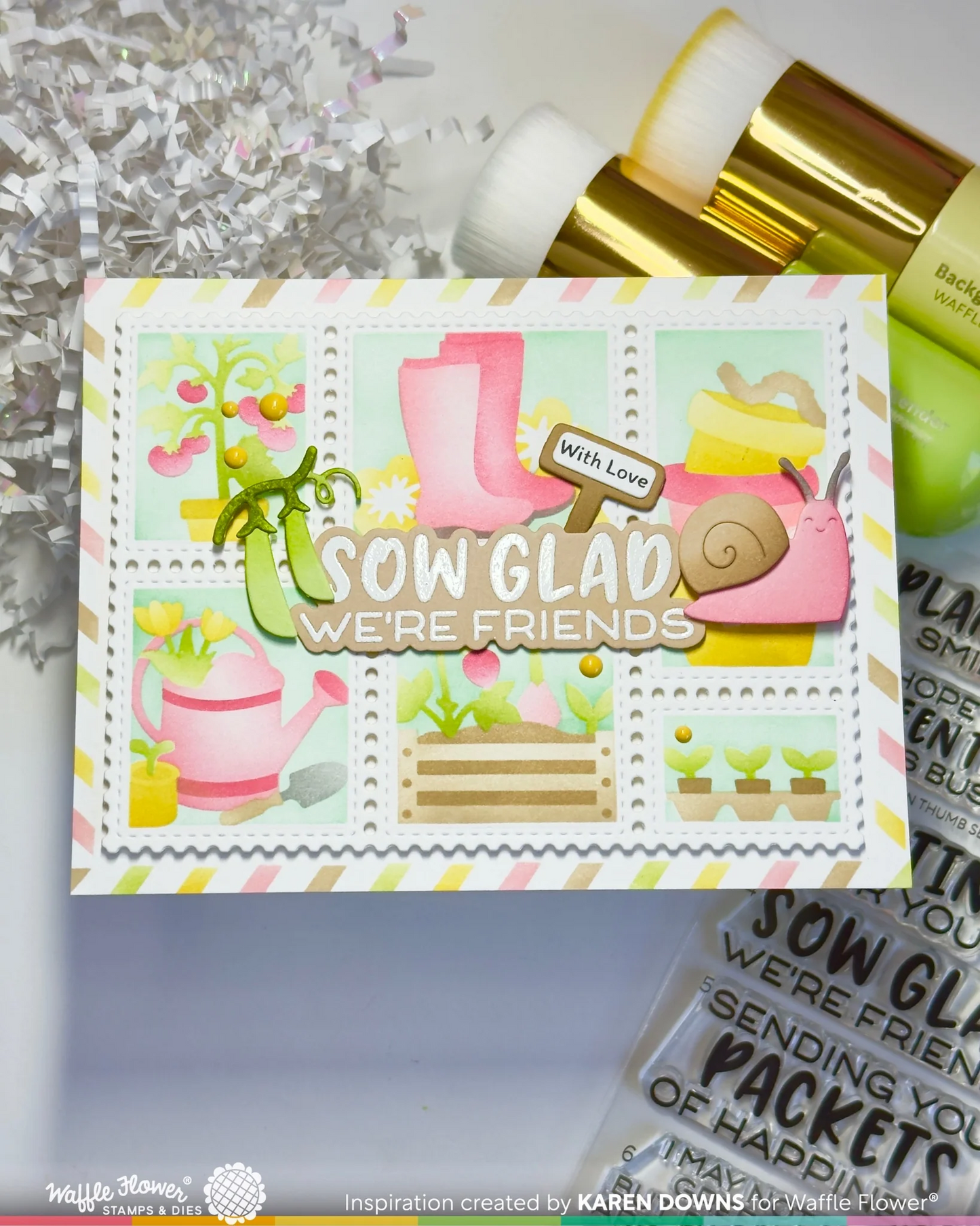 Plant Marker Words Stamp Set 