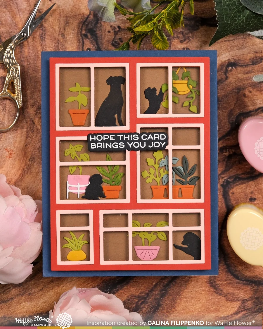 Postage Collage Window Add-ons Dies 