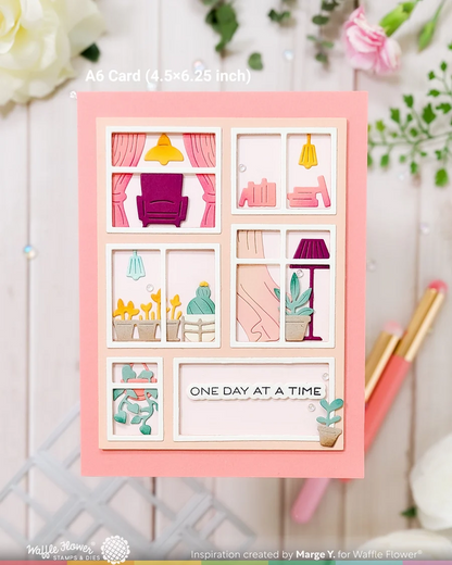 Postage Collage Window Add-ons Dies 