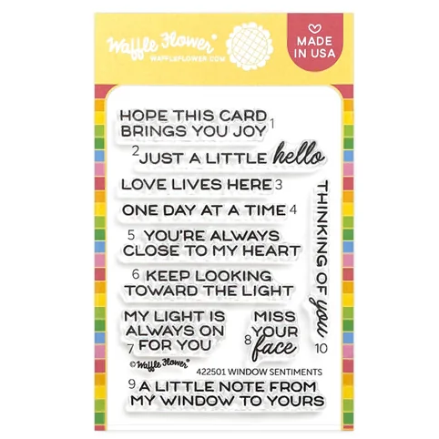 Window Sentiments Stamp Set 