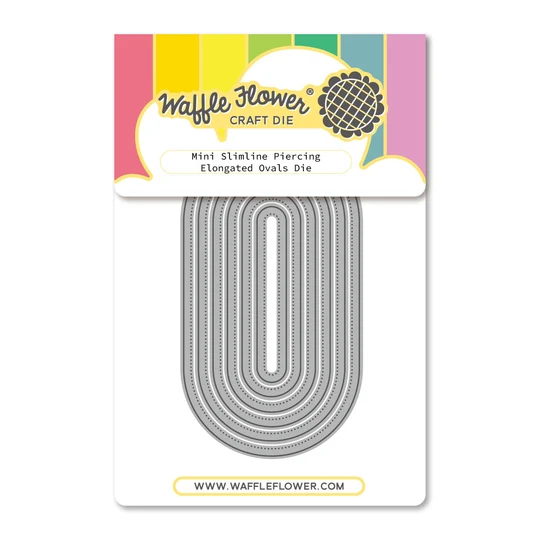 Mini Slimline Piercing Elongated Ovals Dies 