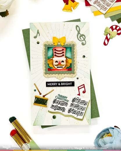 Sheet Music Details Stamp Set 