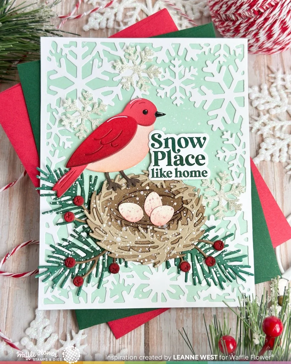 Snowflake Frame Die 