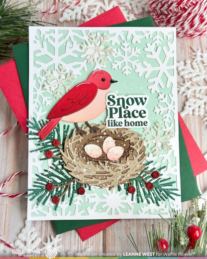 Snowflake Frame Die 