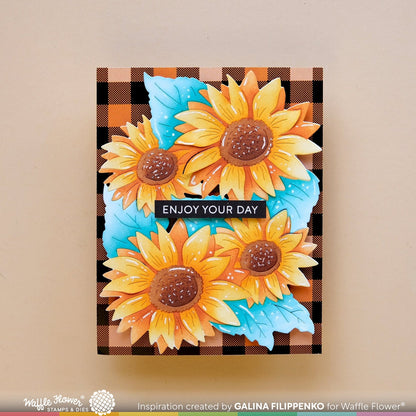 Sunflower Cluster Die 