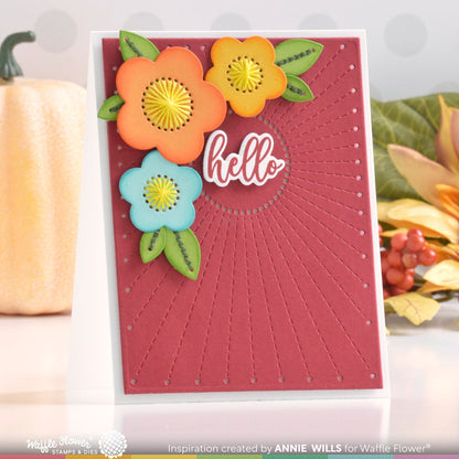 Dotted Sunburst Die 