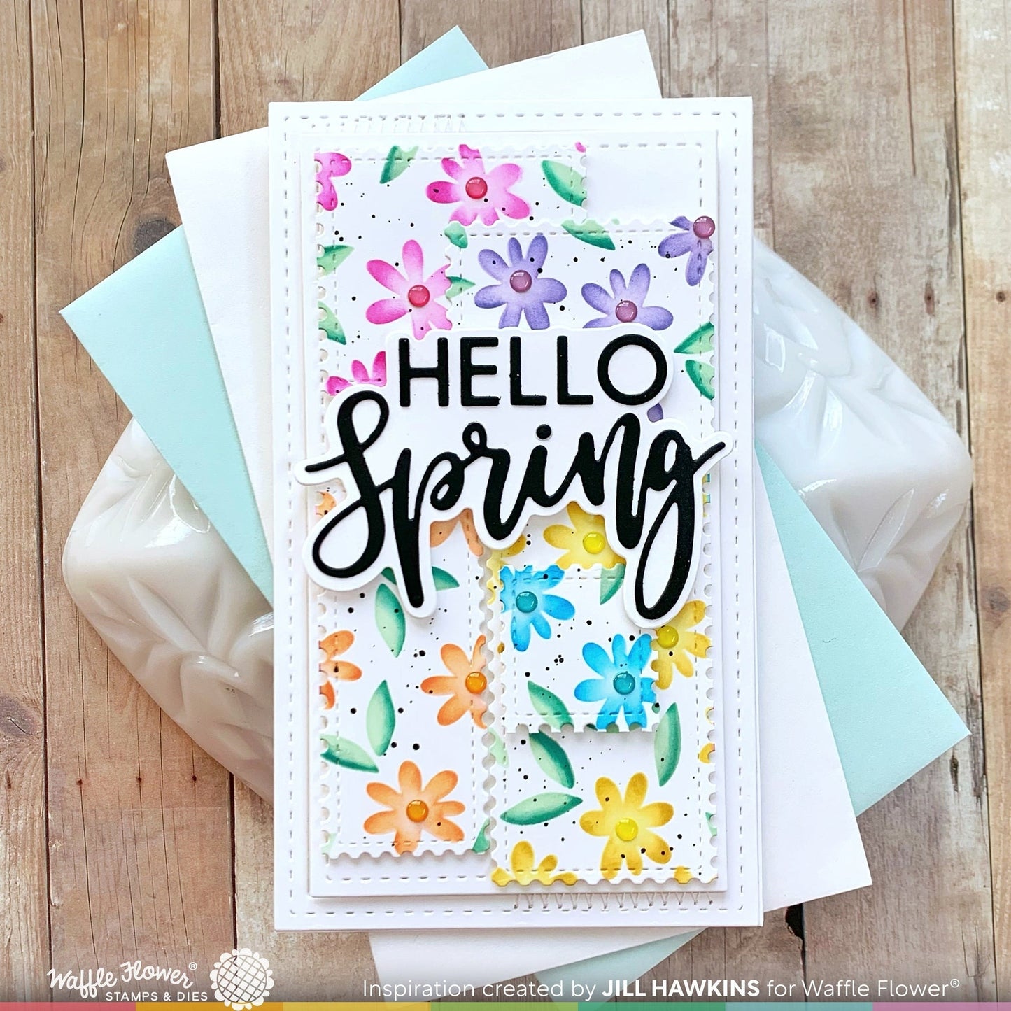 Hello Spring Word Die 