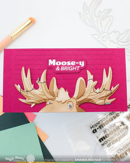 A-moose-ing Sentiments Stamp & Die