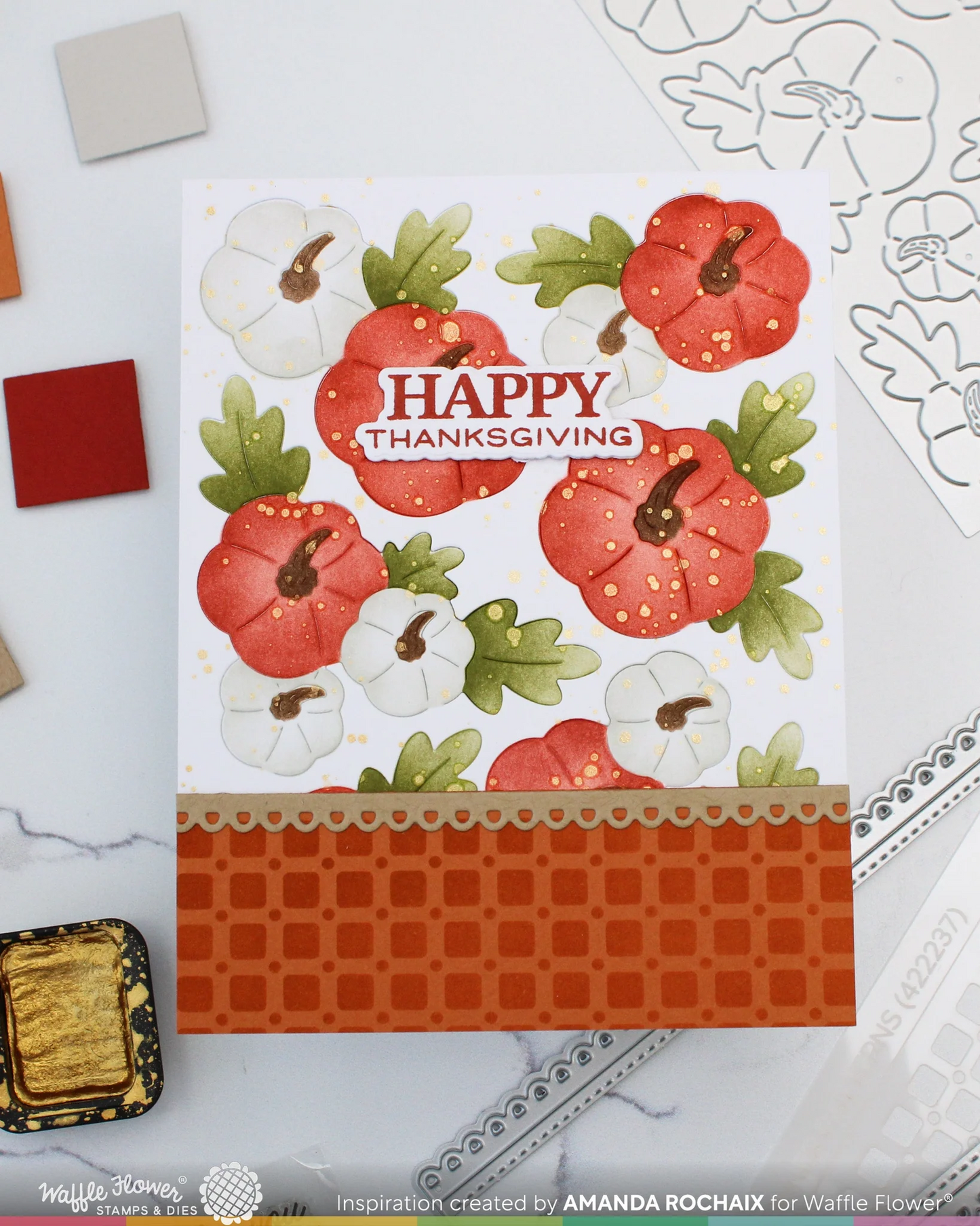 Table Runner Pattern Stencil 