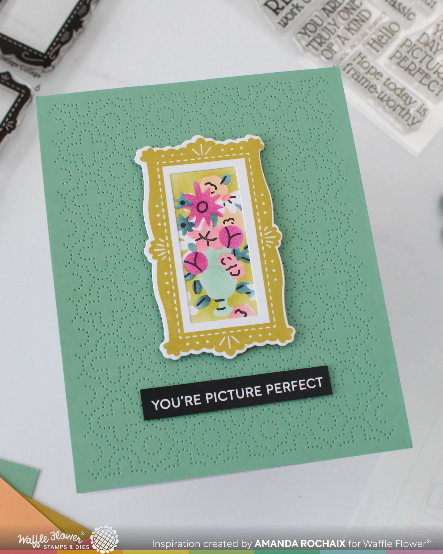 Postage Collage Frames Stamp & Die 