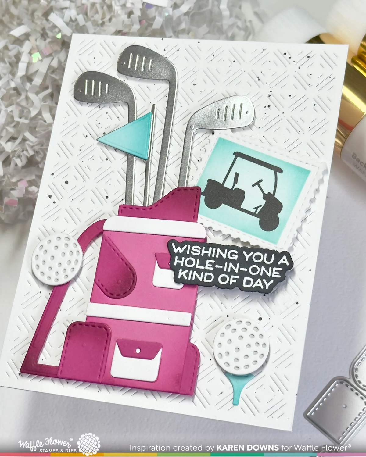 Golf Puns Stamp & Dies 