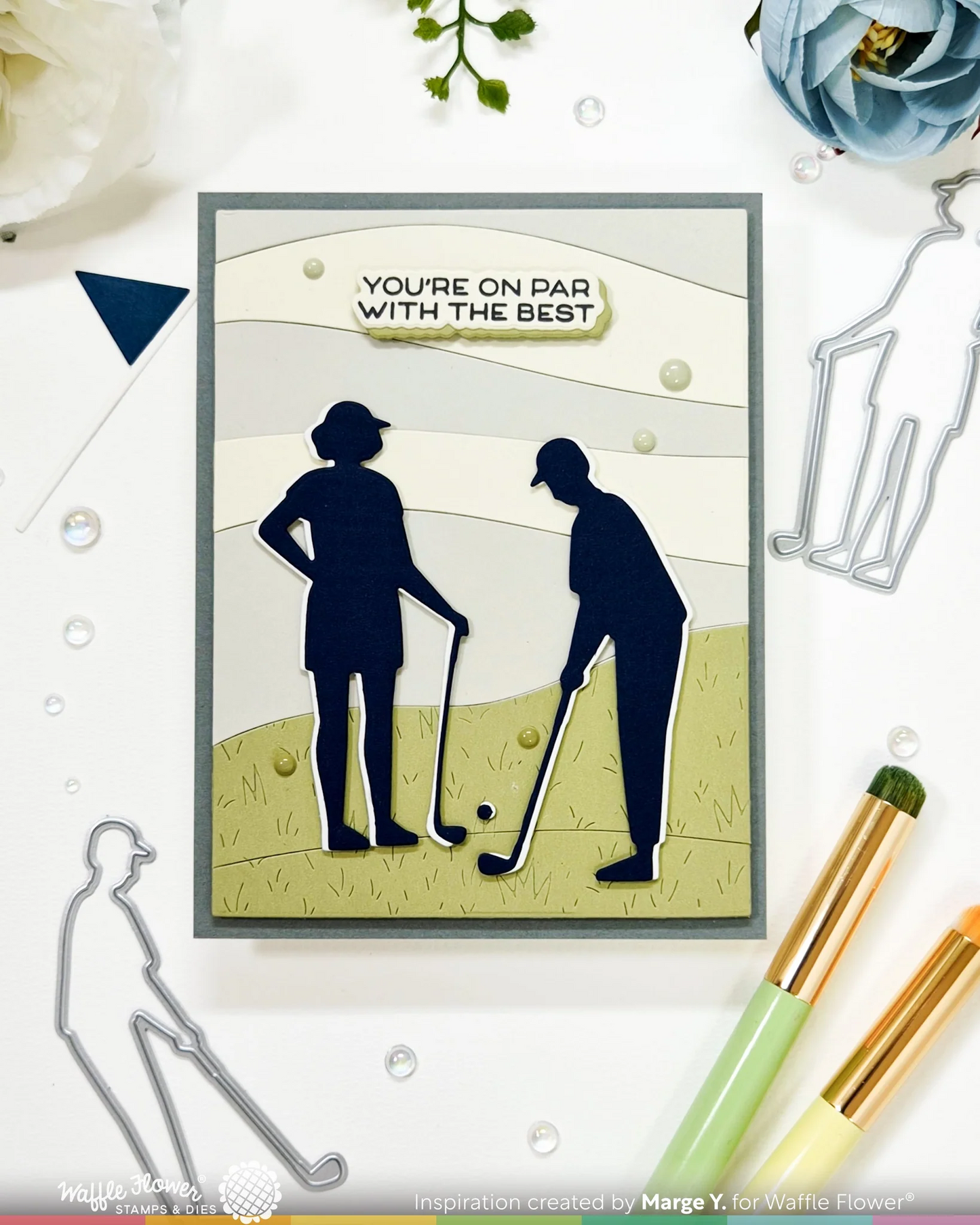 Golfing Silhouettes Dies 