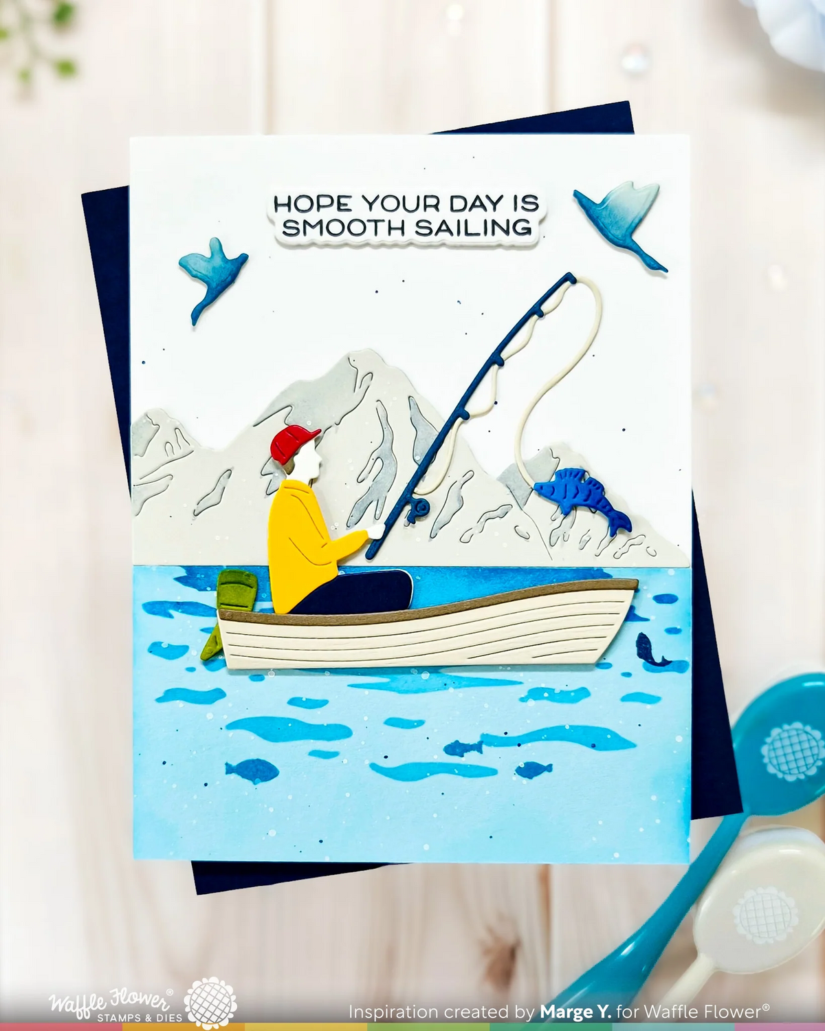 Fishing Puns Stamp & Dies 