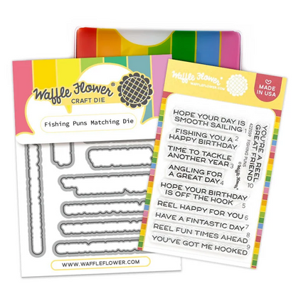 Fishing Puns Stamp & Dies 