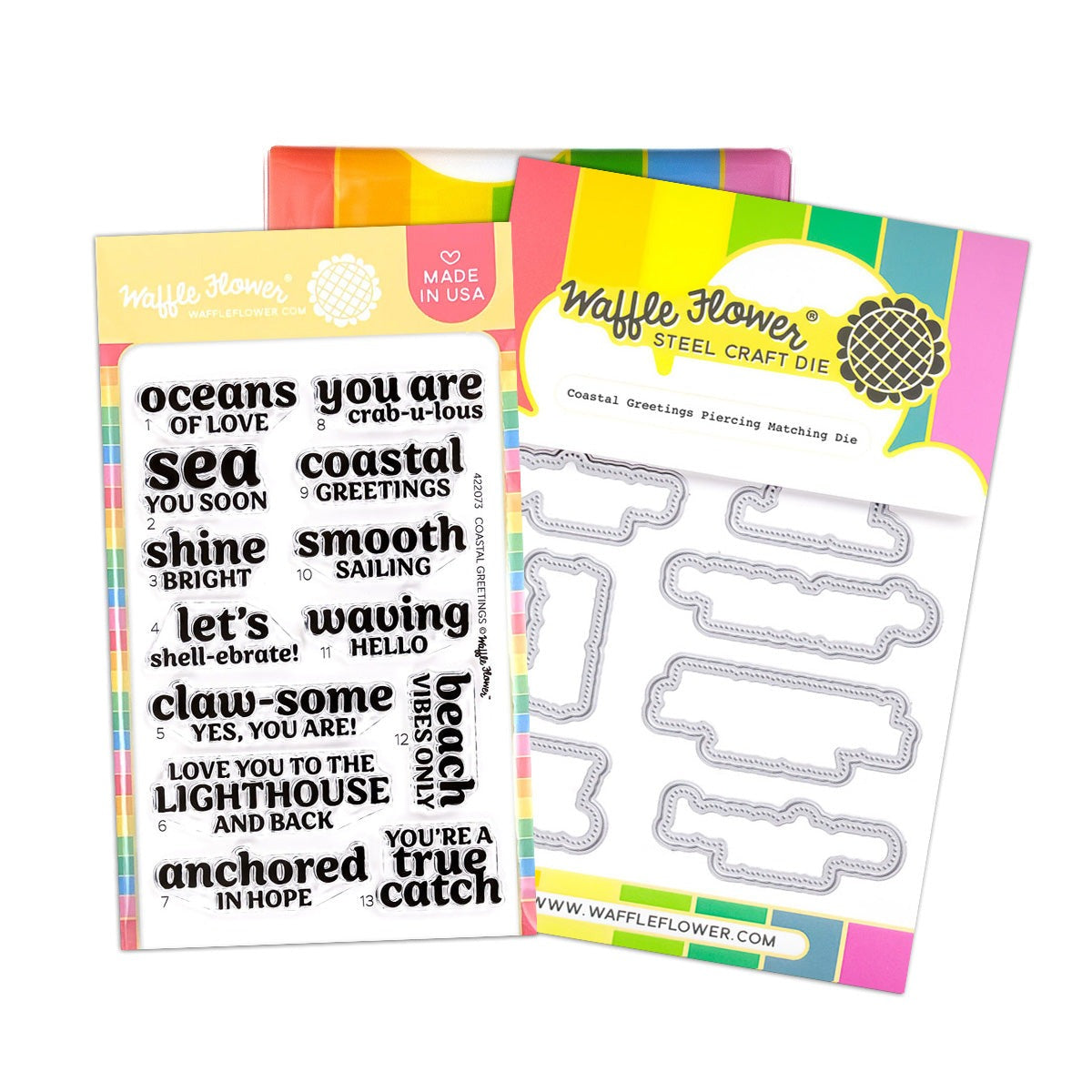 Coastal Greetings Stamp & Die