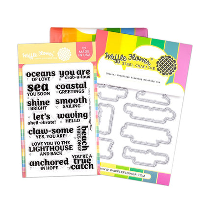 Coastal Greetings Stamp & Die