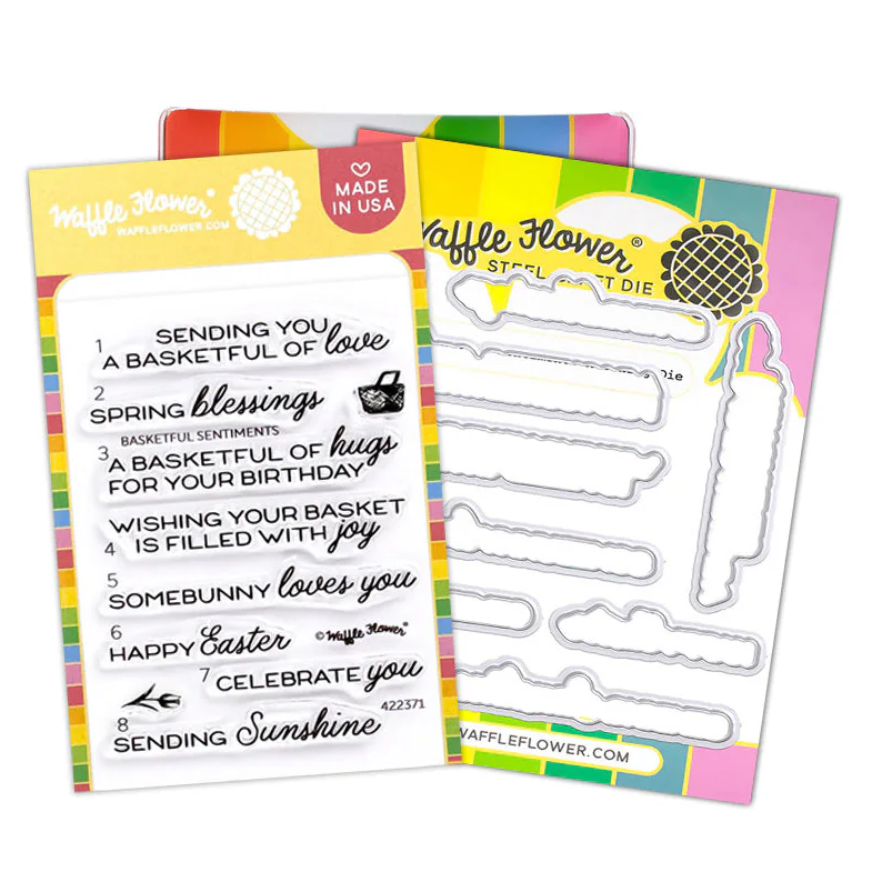 Basketful Sentiments Stamp & Die