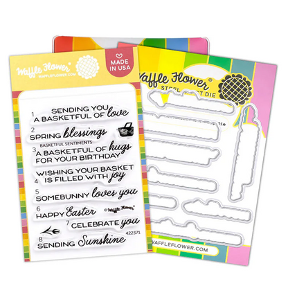 Basketful Sentiments Stamp & Die