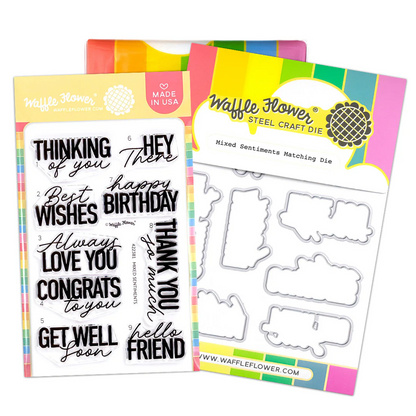 Mixed Sentiments Stamp & Die