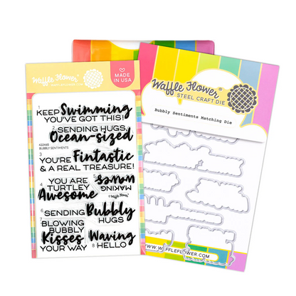 Bubbly Sentiments Stamp & Die 