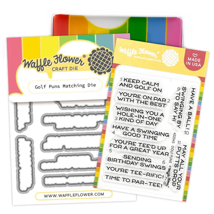 Golf Puns Stamp & Dies 
