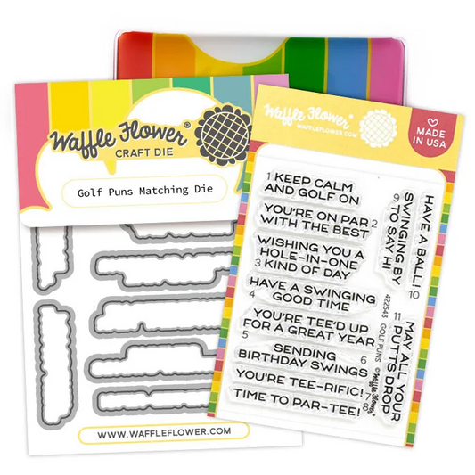 Golf Puns Stamp & Dies 